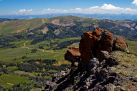 View near the summit of Black Butte