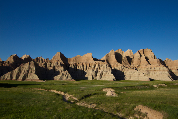 Badlands along Castle Trail