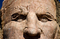 Crazy Horse Face Detail