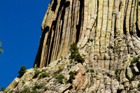 Devils Tower SE Base with climbers